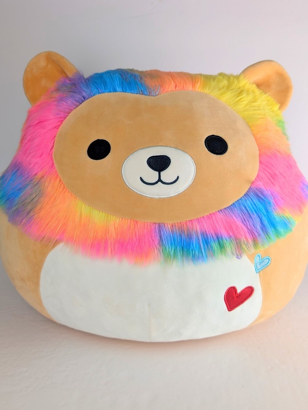 Squishmallows Leonard The Rainbow Lion Plush